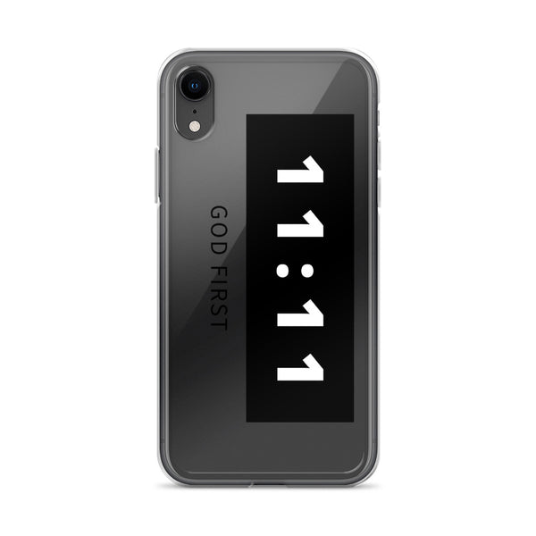 11:11 Black - Phone Case for iPhone