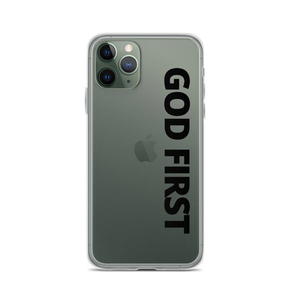 God First Black - Phone Case for iPhone
