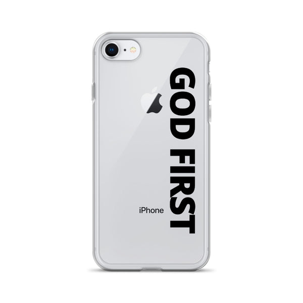 God First Black - حافظة هاتف آيفون